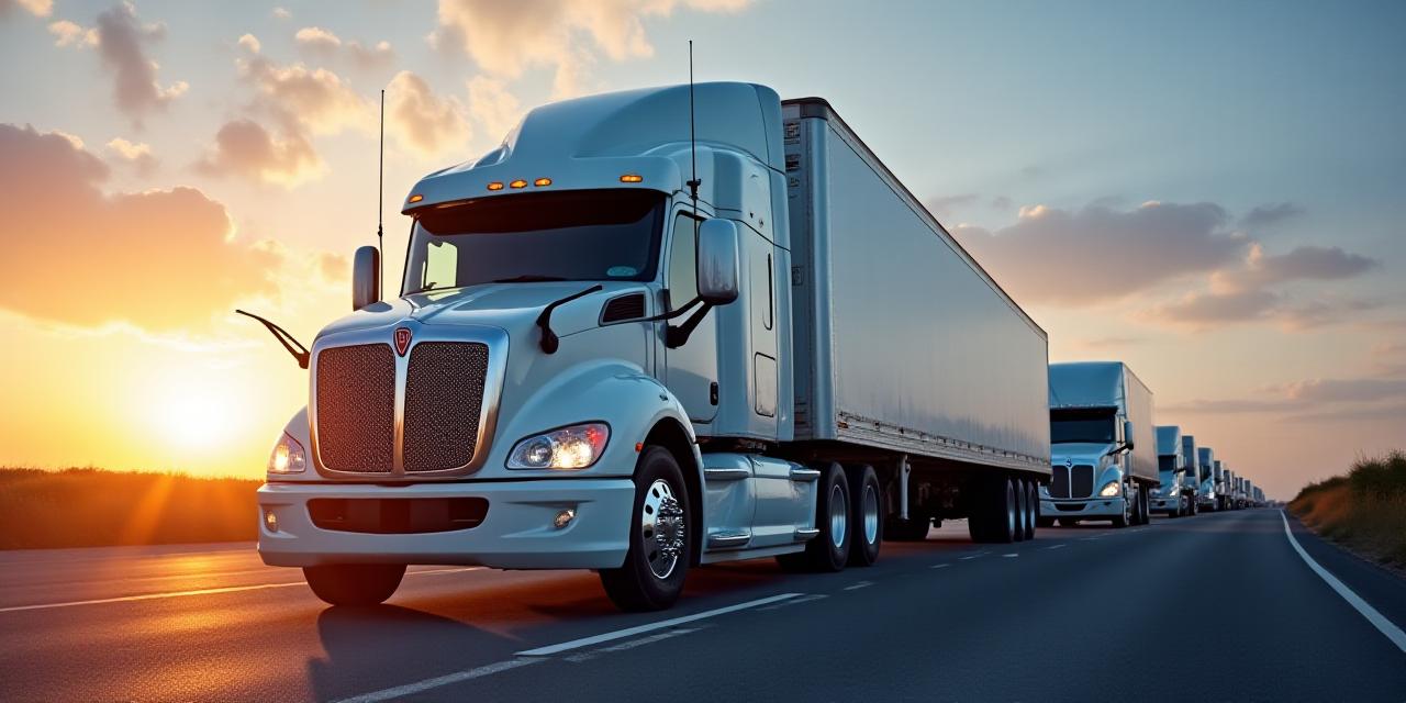 Modern logistics fleet in Sumrall MS